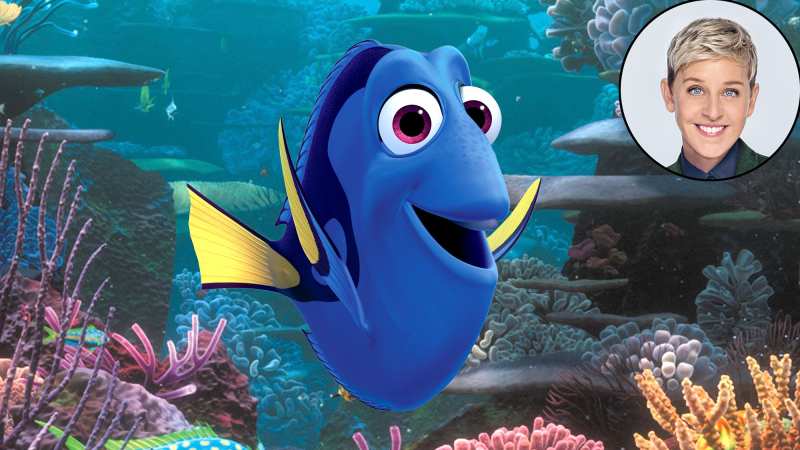Ellen DeGeneres Finding Dory Voice Over Disney and Pixar Characters