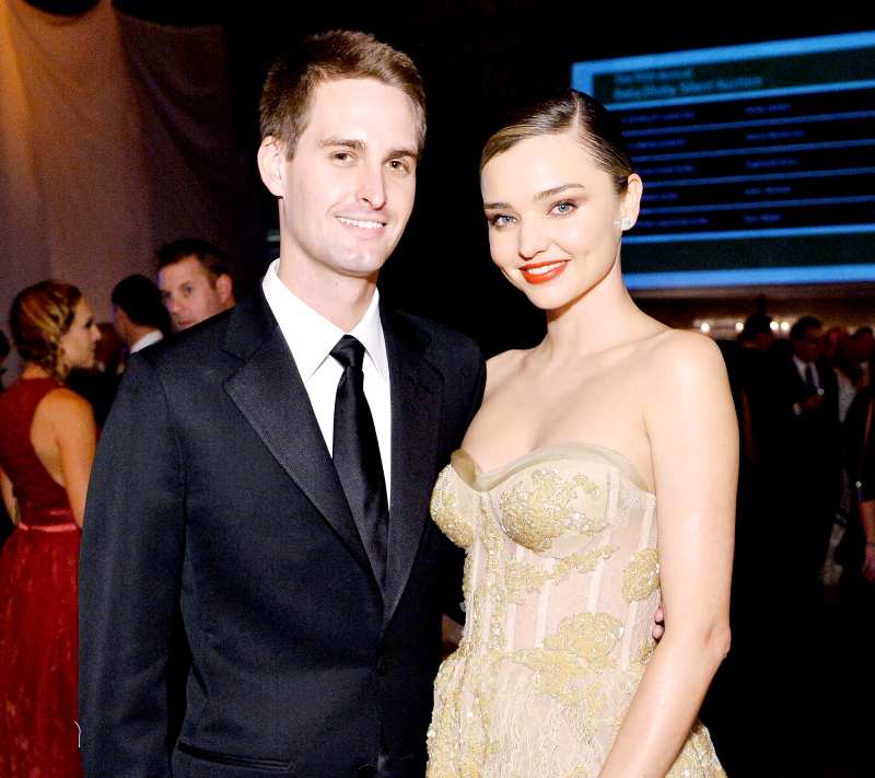 Evan-Spiegel-Miranda-Kerr-first-impression