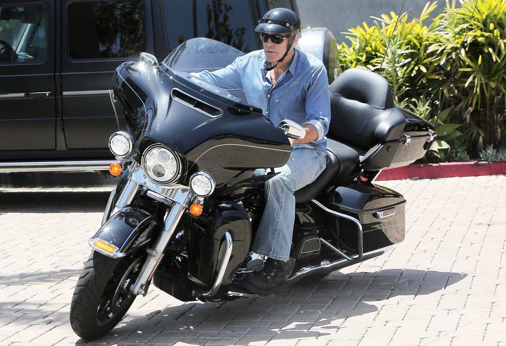 George Clooney Motorcycle Crash Die