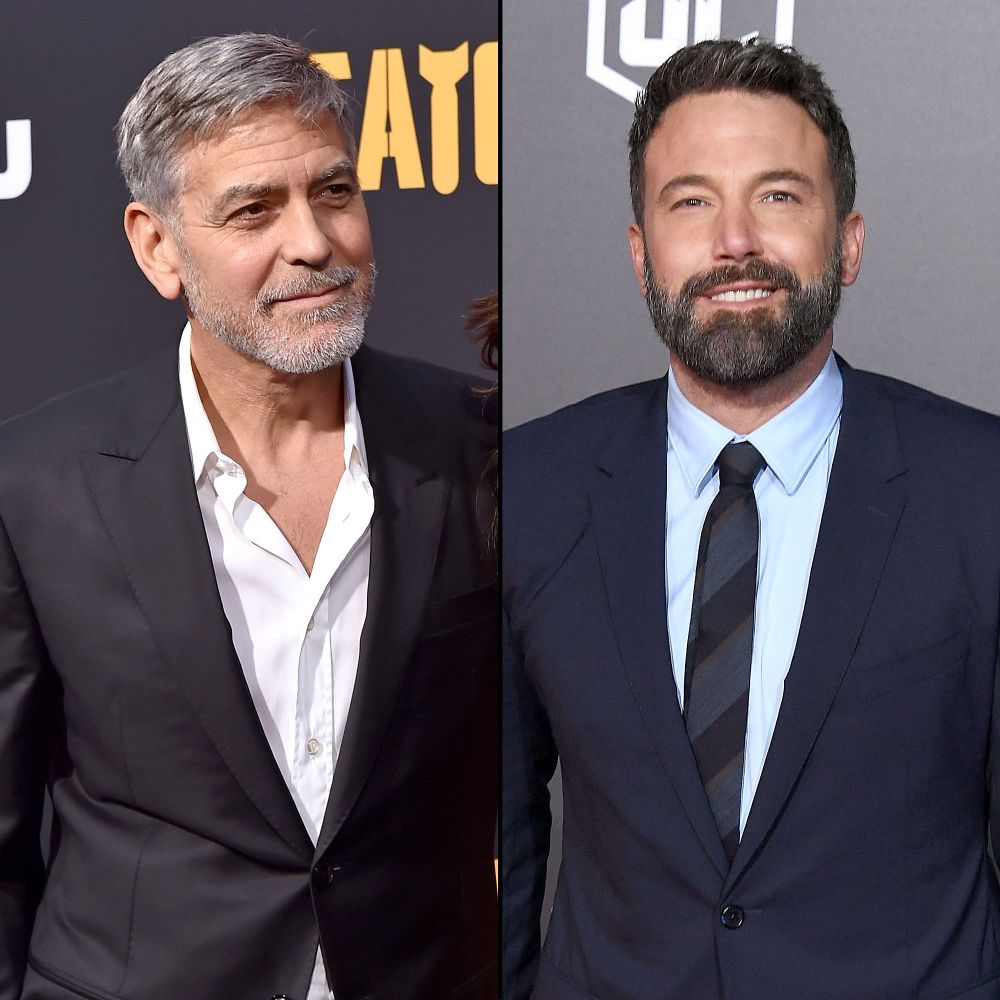 George Clooney and Ben Affleck Batman