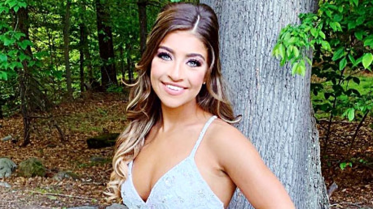 gia giudice prom dress Gabriella's Senior Prom The girls were so excited when Milania got asked to go to Gabriella's prom so they could share a fun night together before she goes off to college