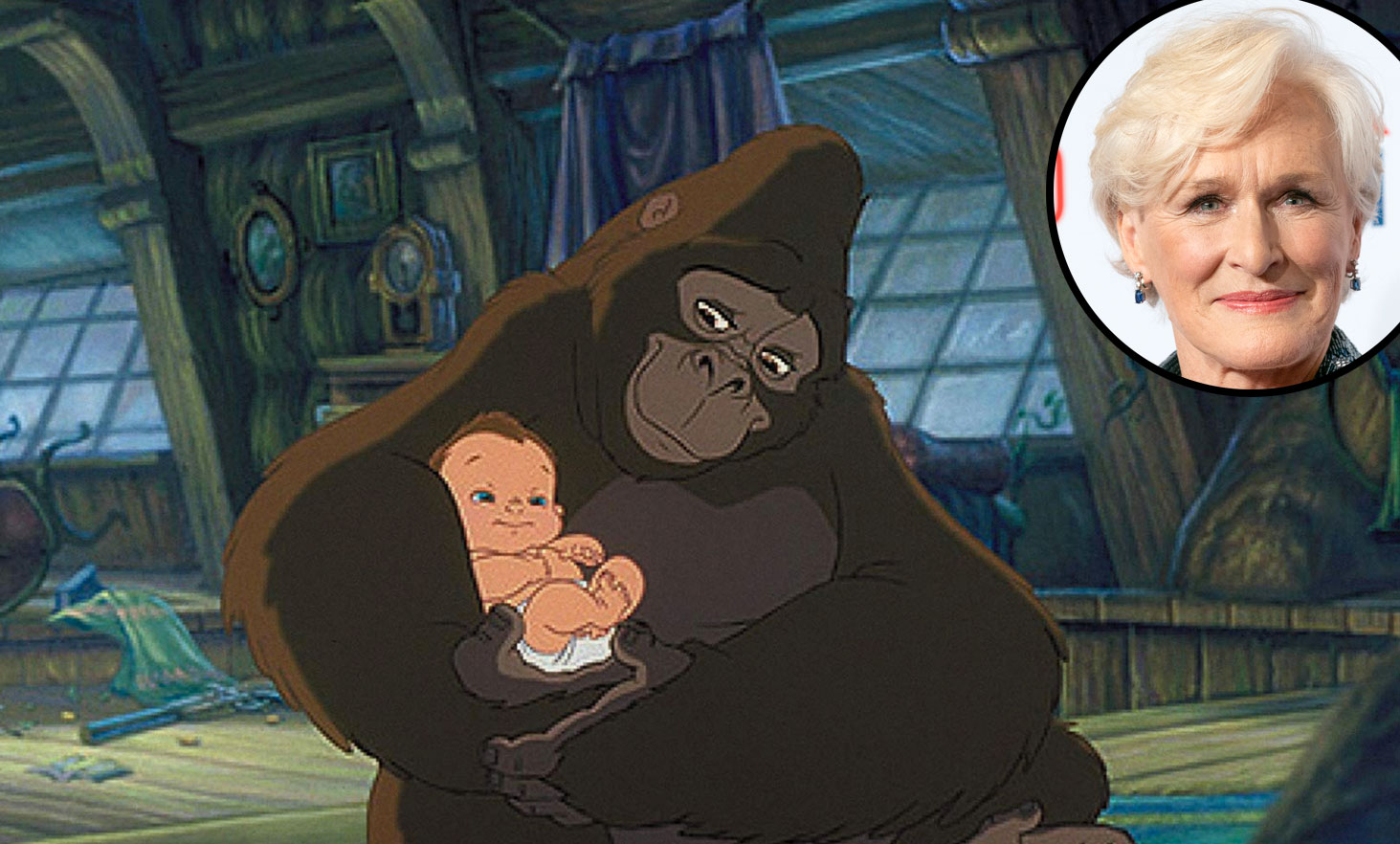 Glenn Close Tarzan Kala Voice Over Disney and Pixar Characters