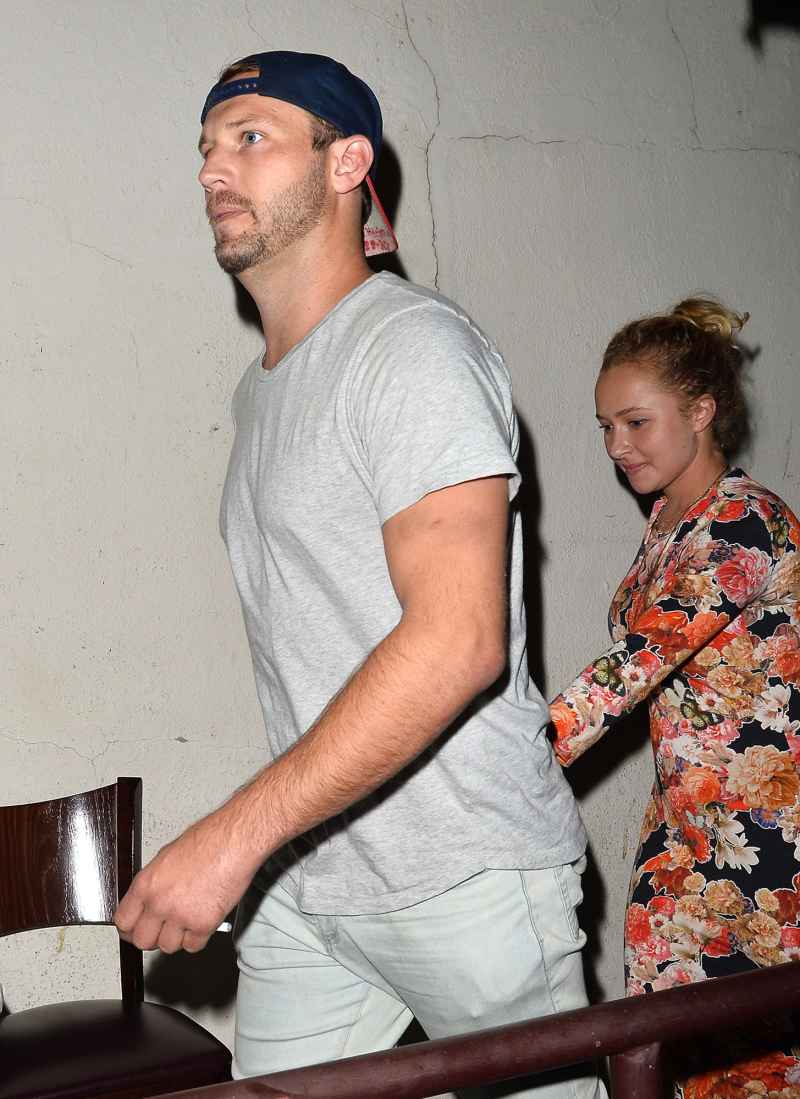 Hayden Panettiere and Brian Hickerson Tumultuous Relationship Domestic incident between Brian and his dad