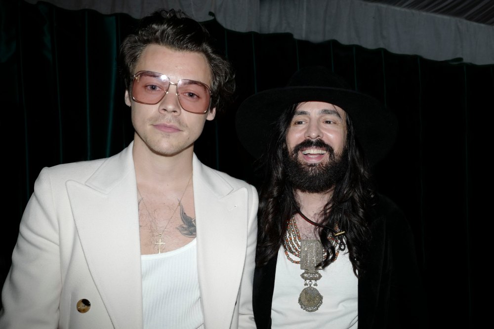 Harry Styles and Alessandro Michele Gucci Cruise 2020