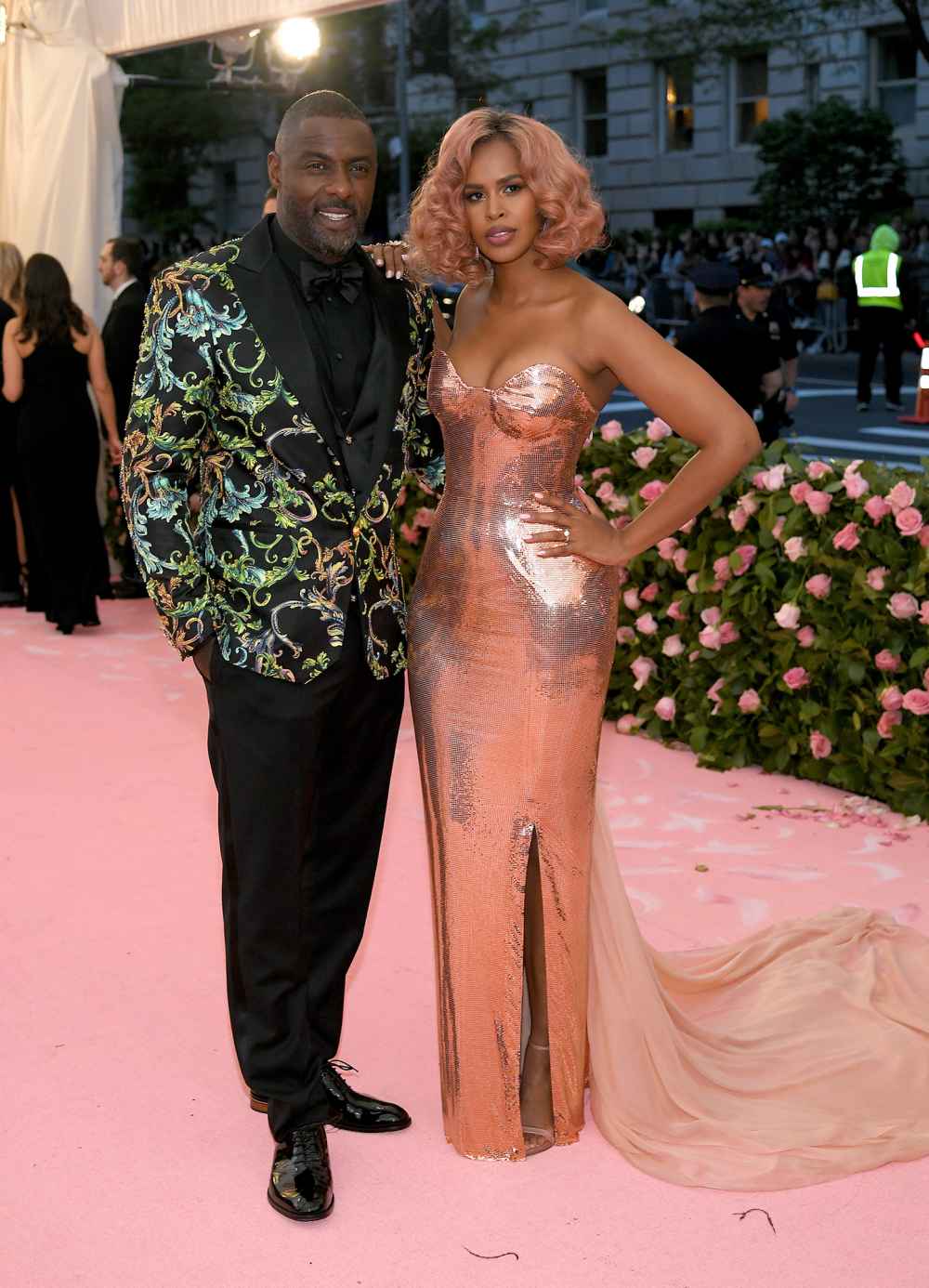 Idris Elba and Wife Sabrina Dhowre Met Gala 2019