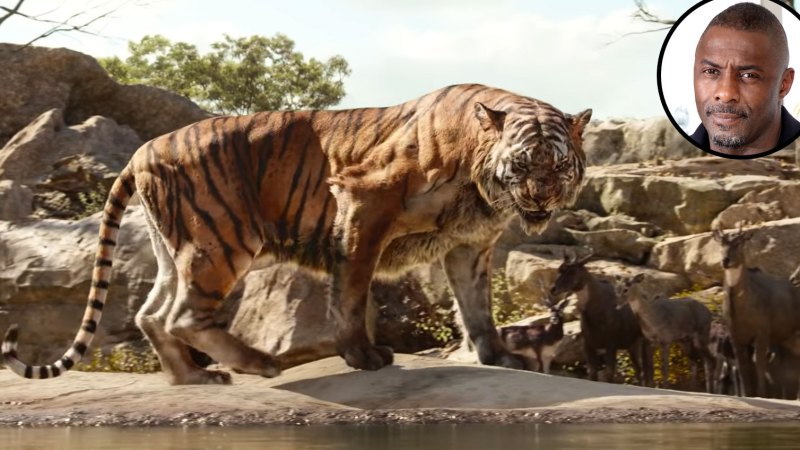 Idris Elba Shere Khan Jungle Book Voice Over Disney and Pixar Characters