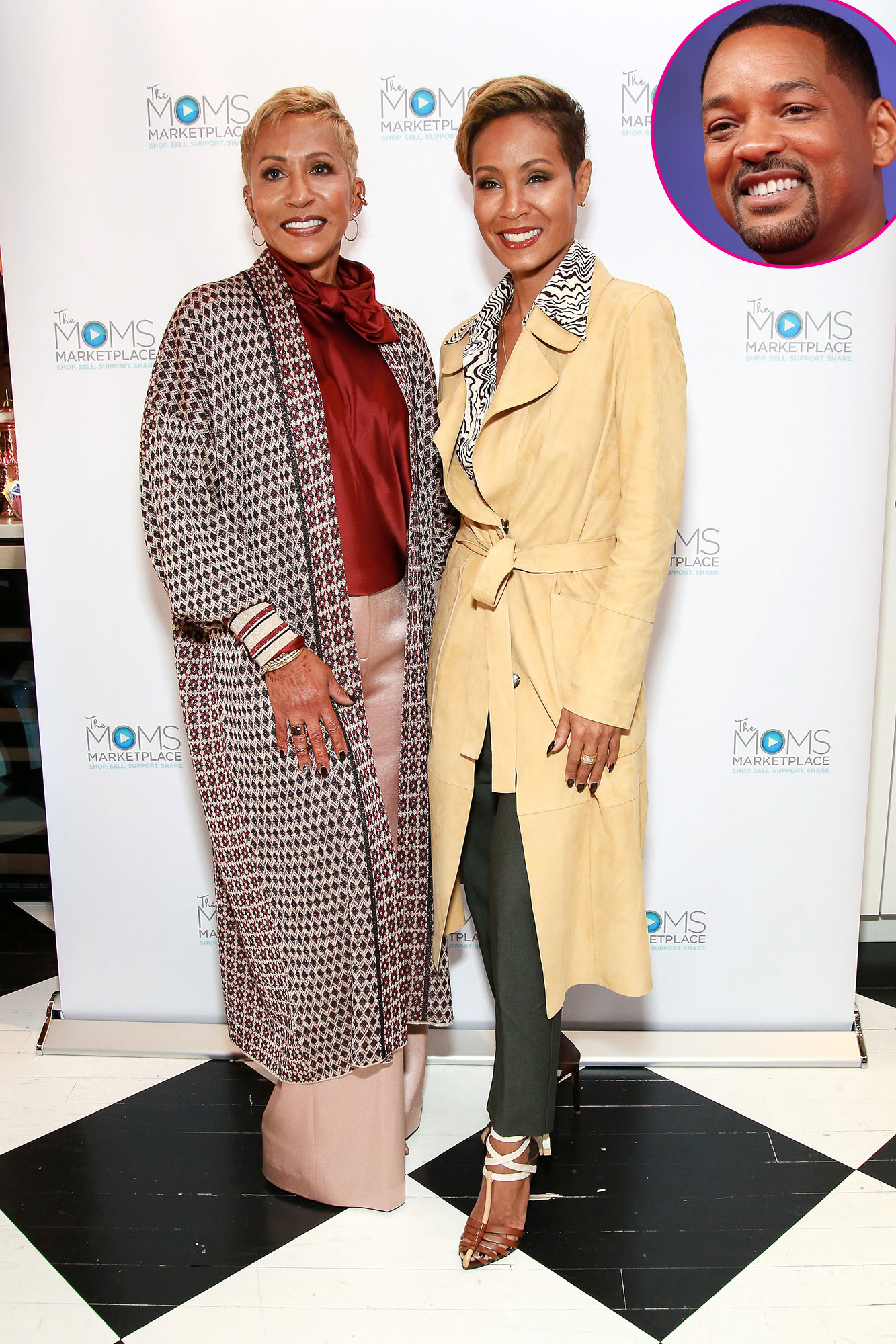 Jada Pinkett Smith and Mom Adrienne Banfield-Noris Marry Will Smith