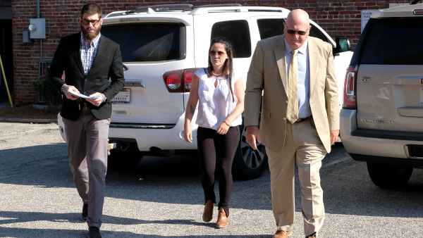 Jenelle Evans and David Eason Arrive at Court Together Before Custody Hearing for Kids