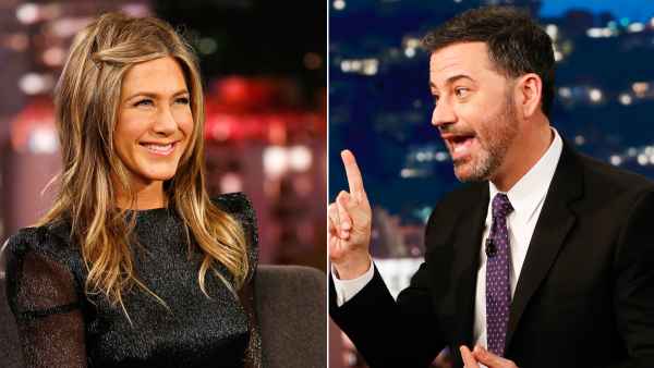 Jennifer Aniston Shares Text Jimmy Kimmel Sent His Wife Amid Emergency Landing