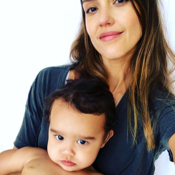 Jessica Alba and Son Cuter Than Daughters