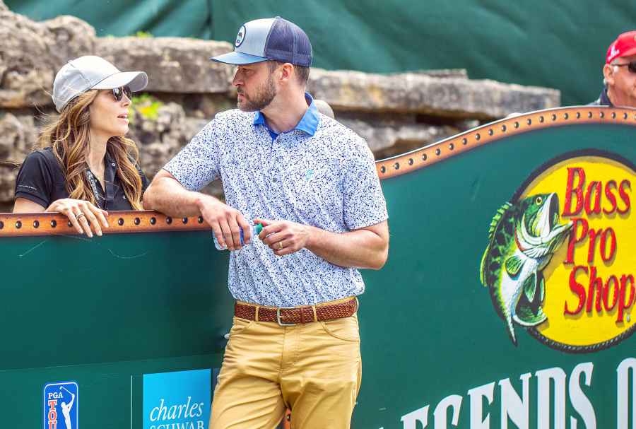 Jessica Biel Justin Timberlake Bass Pro Shops Legends Golf