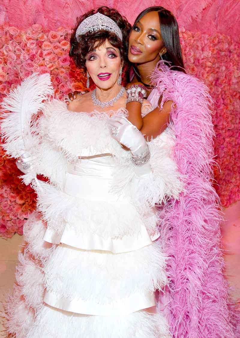Met Gala 2019 What You Didnt See Joan Collins Naomi Campbell