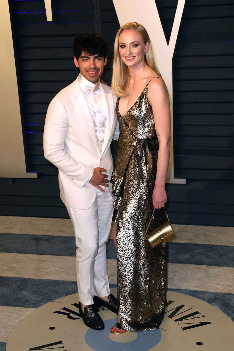 Joe Jonas and Sophie Turner A Timeline of Their Romance 2019 Vanity Fair Oscar Party