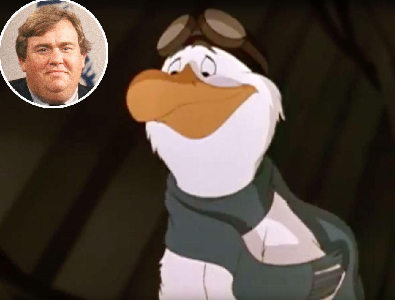 John Candy Wilbur Rescuers Down Under Voice Over Disney and Pixar Characters