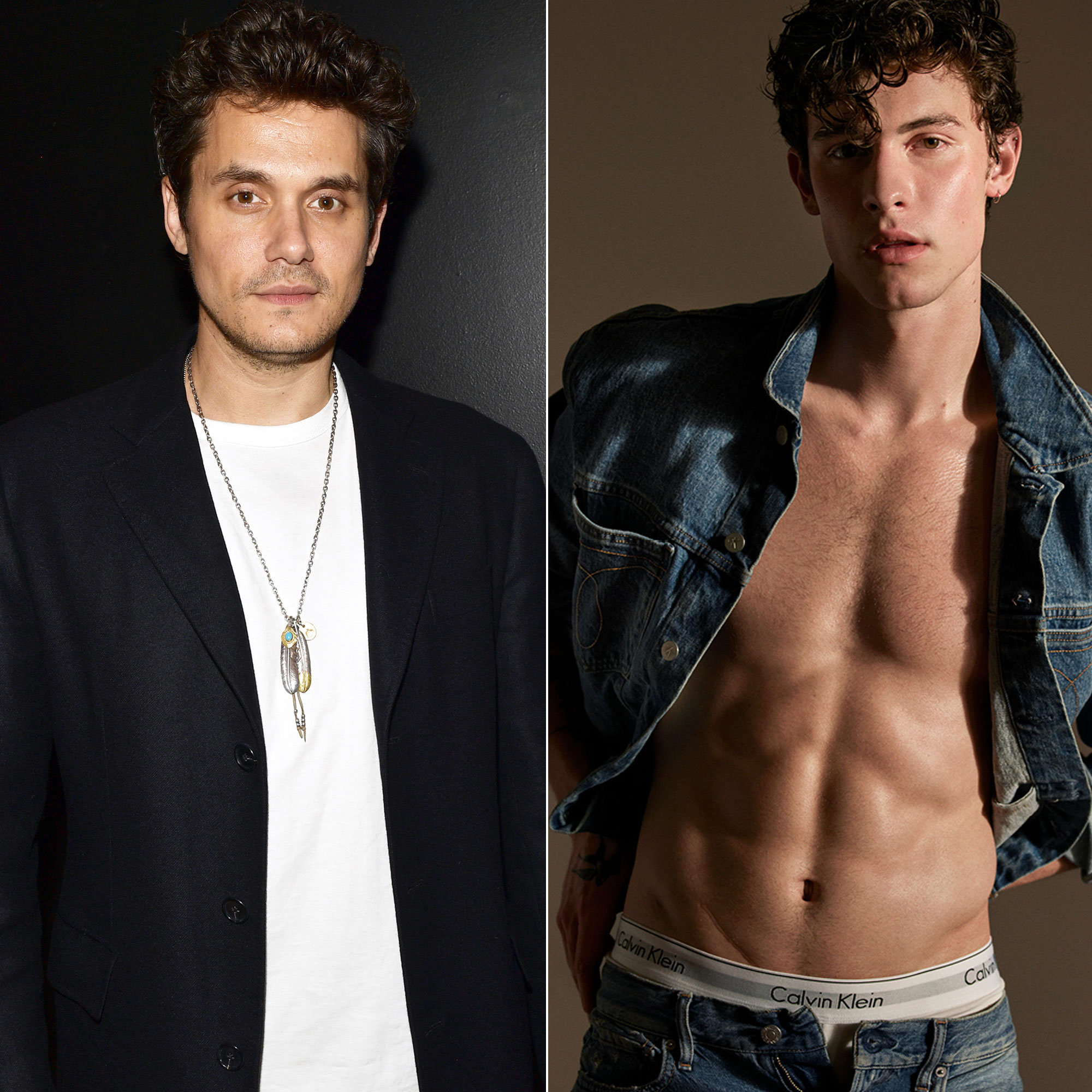 John Mayer Jokes About Shawn Mendes' Calvin Klein Underwear Ads