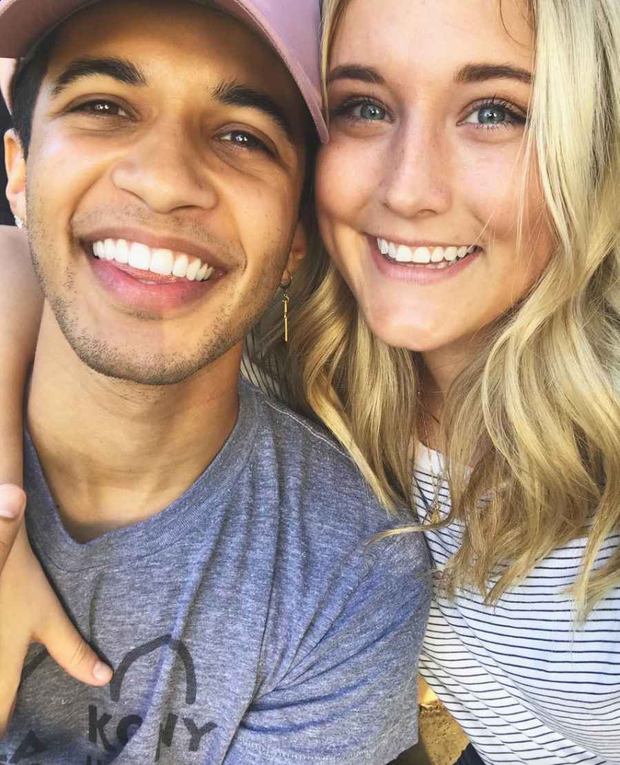 Jordan-Fisher-and-Ellie-Woods engaged