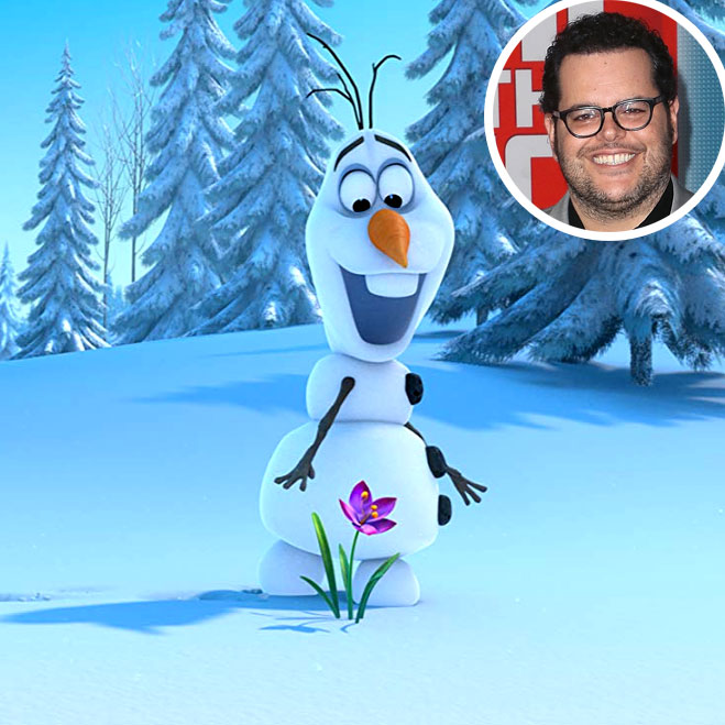 Josh Gad Frozen Olaf Voice Over Disney and Pixar Characters
