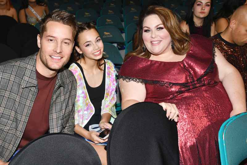 Billboard Music Awards 2019 What You Didnt See Justin Hartley Isabella Justice Hartley Chrissy Metz