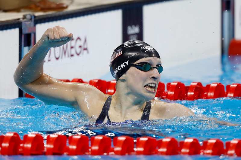 Katie Ledecky Then Olympic Athletes Where Are They Now