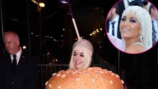Katy Perry and Jennifer Lopez Burger Met Gala 2019