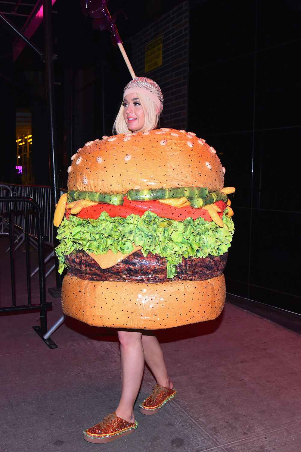 Katy Perry's Shoes Smell Like Fruit MET Gala After Party Cheeseburger
