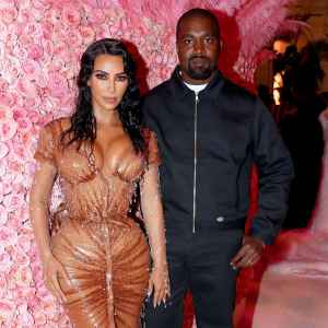 Kim Kardashian and Kanye West First Look