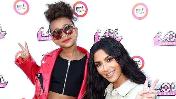 Kim Kardashians Spends Maternity Leave Filming With North