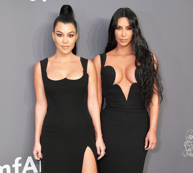 Kourtney Kardashian Kim Kardashian Snapchat Baby Filter