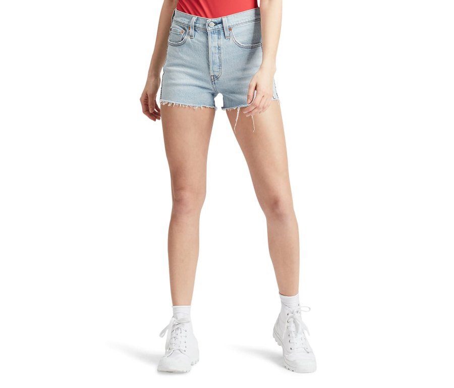 Levi's-501-High-Waist-Cutoff-Denim-Shorts