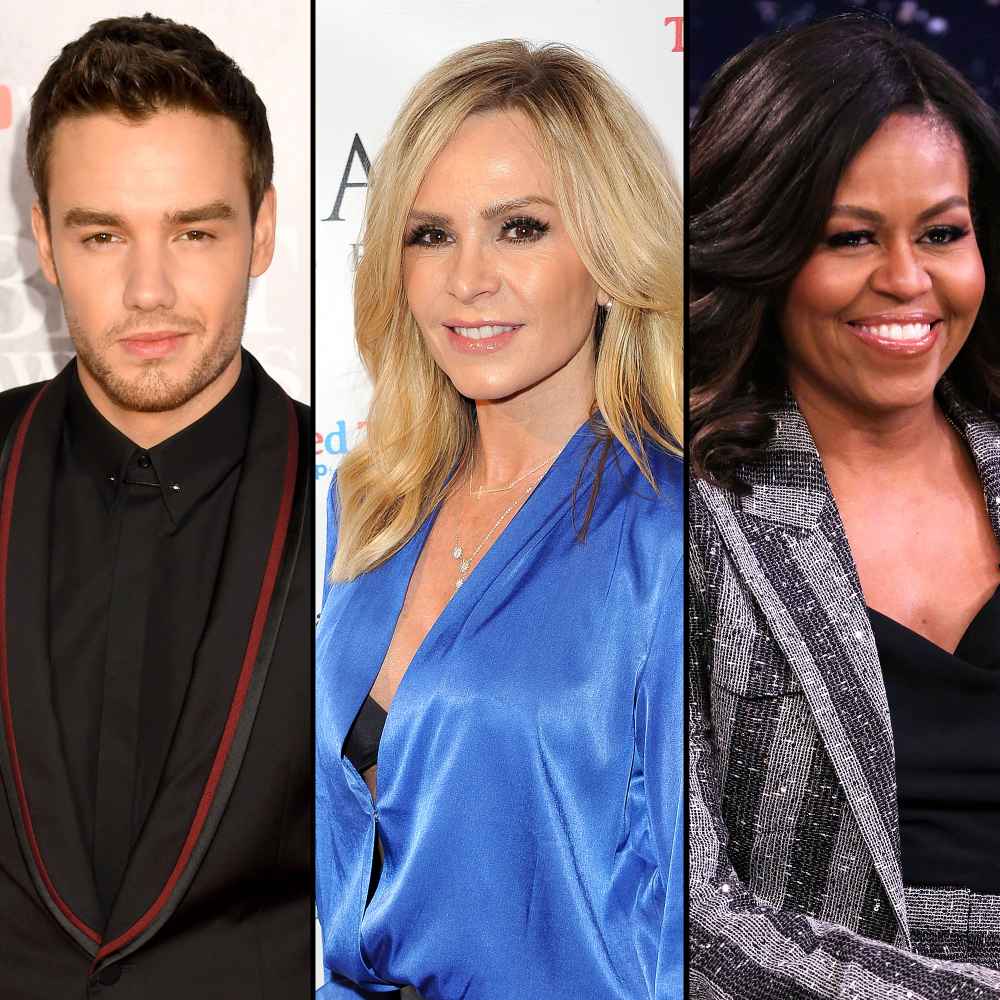 Liam Payne and Tamra Judge and Michelle Obama Royal Baby