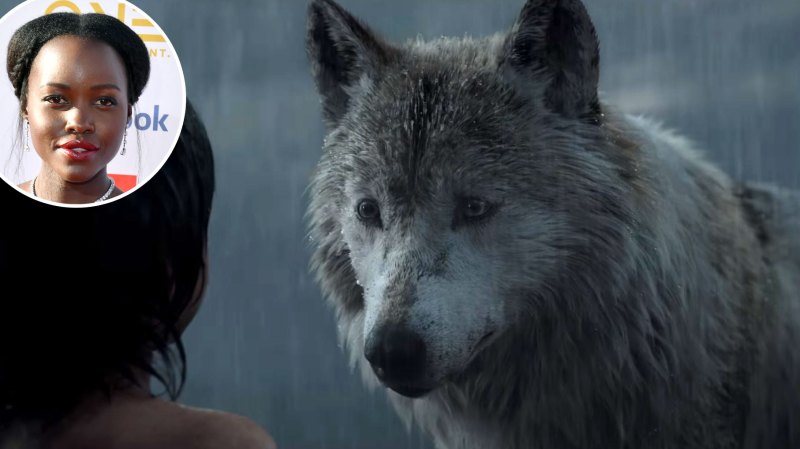Lupita N'yongo Raksha Jungle Book Voice Over Disney and Pixar Characters