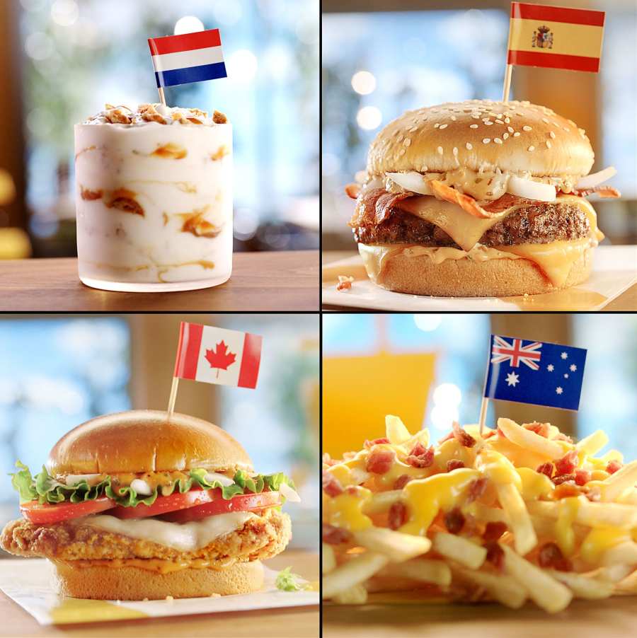 McDonald's International Dishes