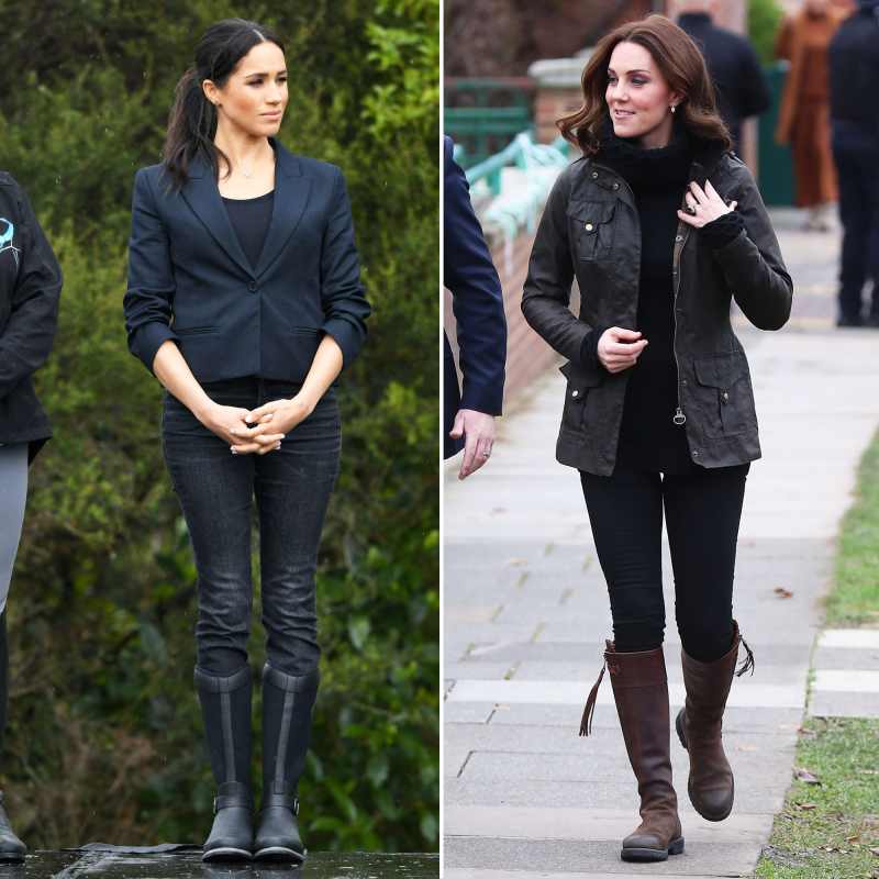 Meghan Markle and Kate Middleton Maternity Style
