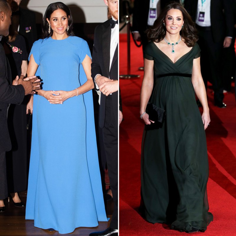 Meghan Markle and Kate Middleton Maternity Style, Compared