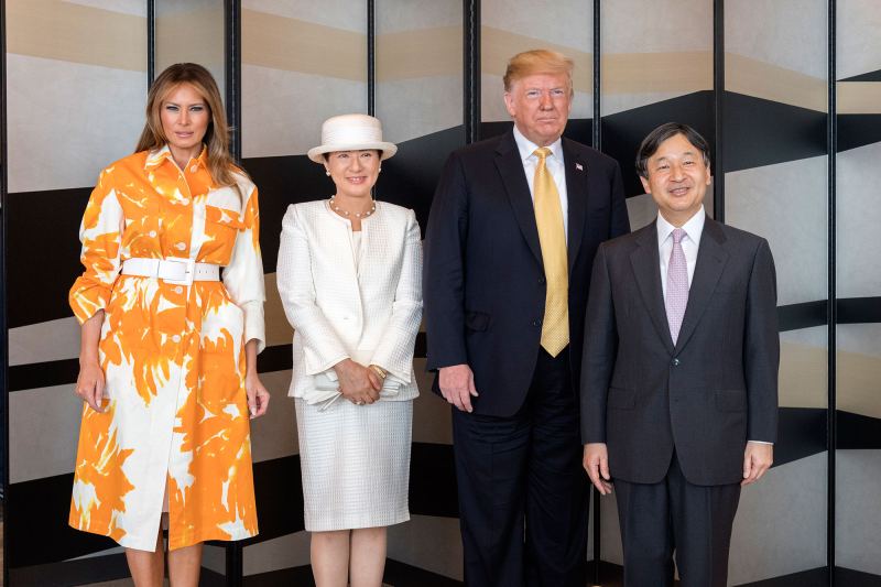 Melania Trump Memorial Day Japan