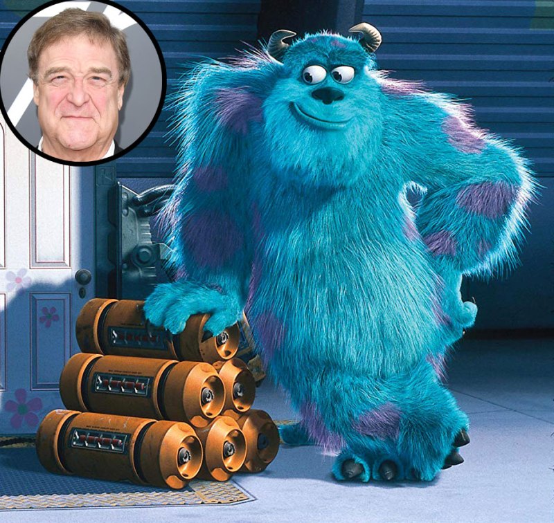 John Goodman monsters Inc Voice Disney Pixar