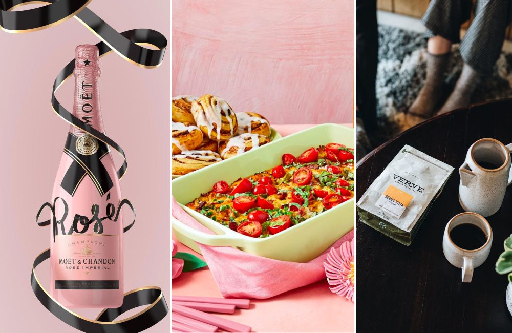 Moët & Chandon Rose Brunch Box Coffee Subscription BoxMother's Day Gifts for the Foodie in Your Life