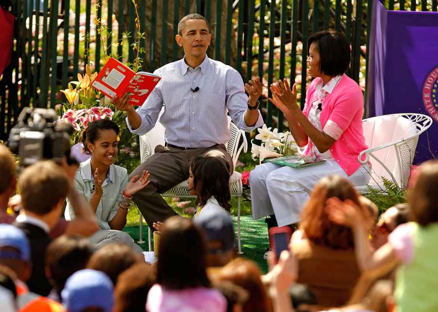 Barack Obama Michelle Malia Sasha Obama Family Gallery