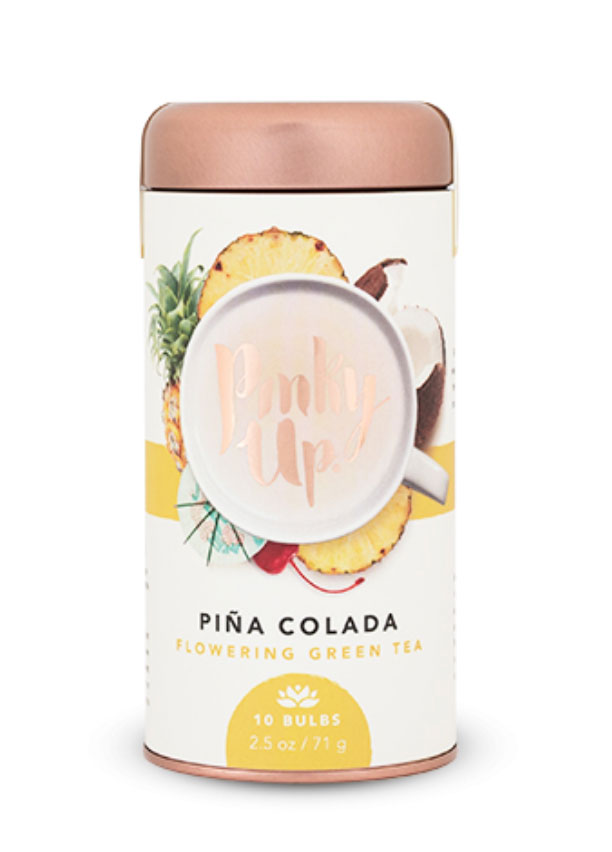 Piña Colada Flowering Tea Mother's Day Gifts for the Foodie in Your Life