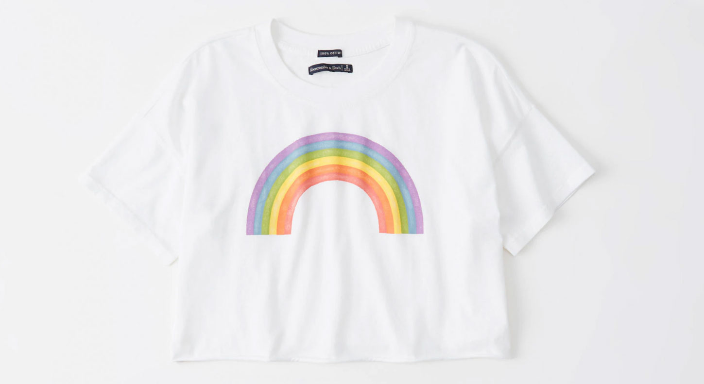 abercrombie and fitch pride shirt