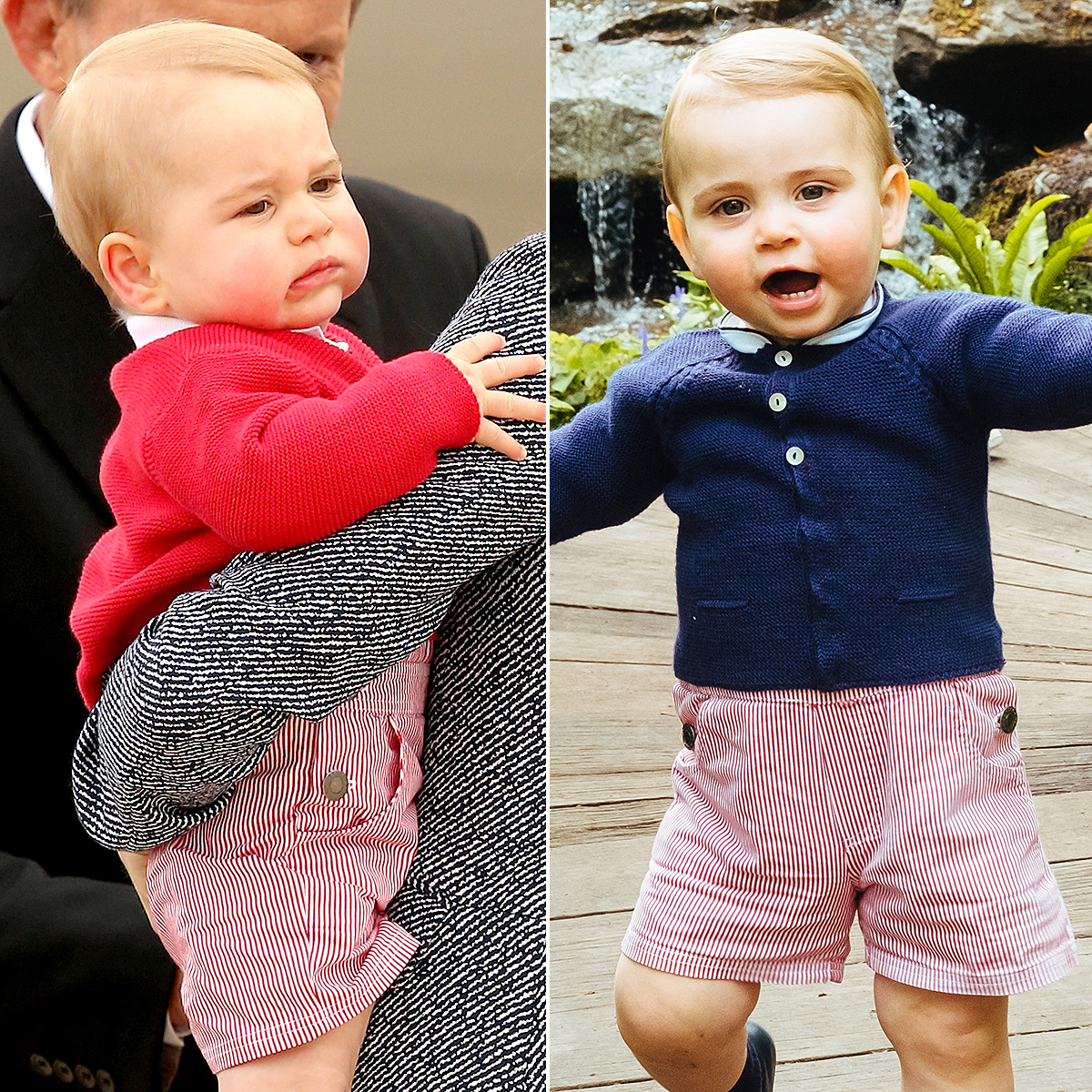 Prince Louis Wears Prince George&#39;s Hand-Me-Down Shorts: Pic