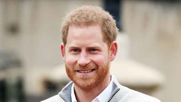 Prince Harry Beams Windsor Castle Duchess Meghan Birth Royal Baby