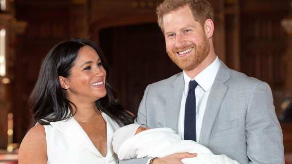 Prince Harry and Meghan and Archie Harrison Mountbatten-Windsor Royal Page Mistake