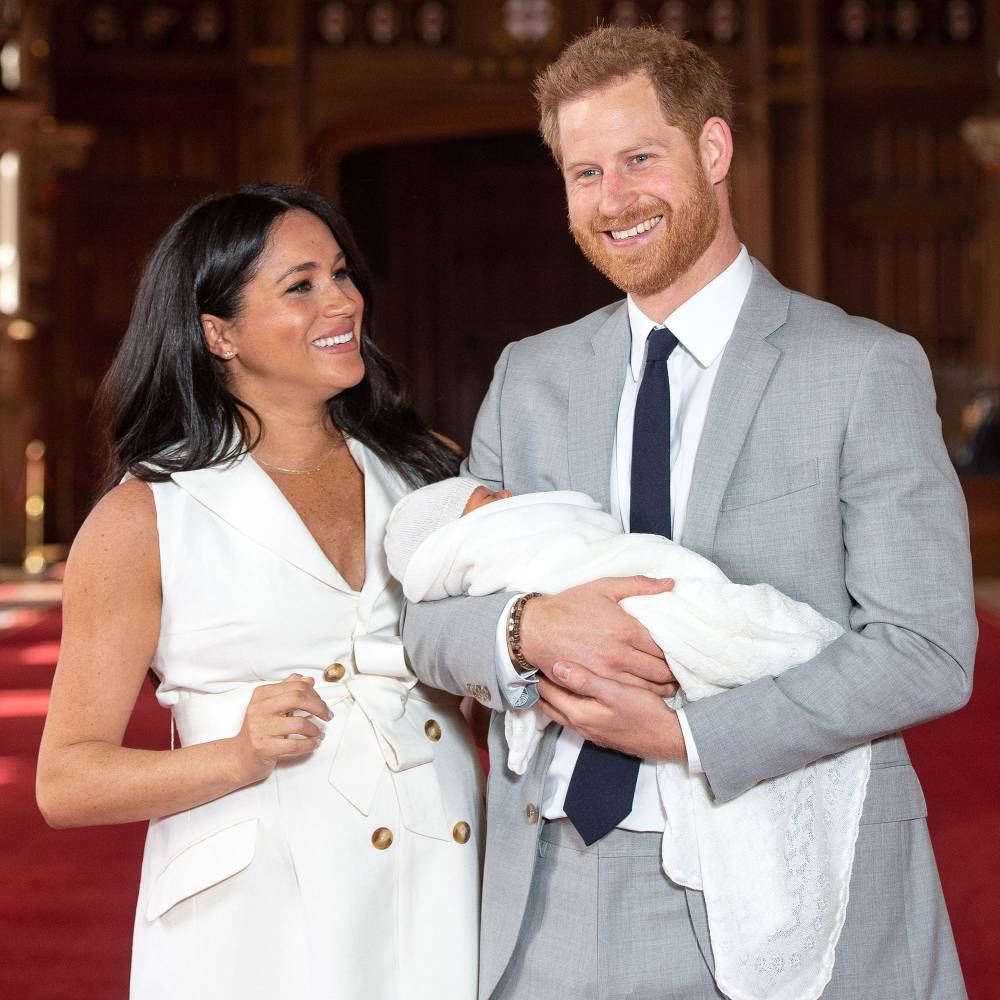 Prince Harry and Meghan and Archie Harrison Mountbatten-Windsor Royal Page Mistake