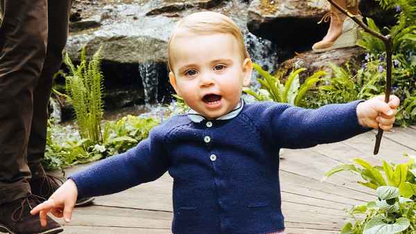 Prince Louis Walking