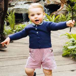 Prince Louis Walking
