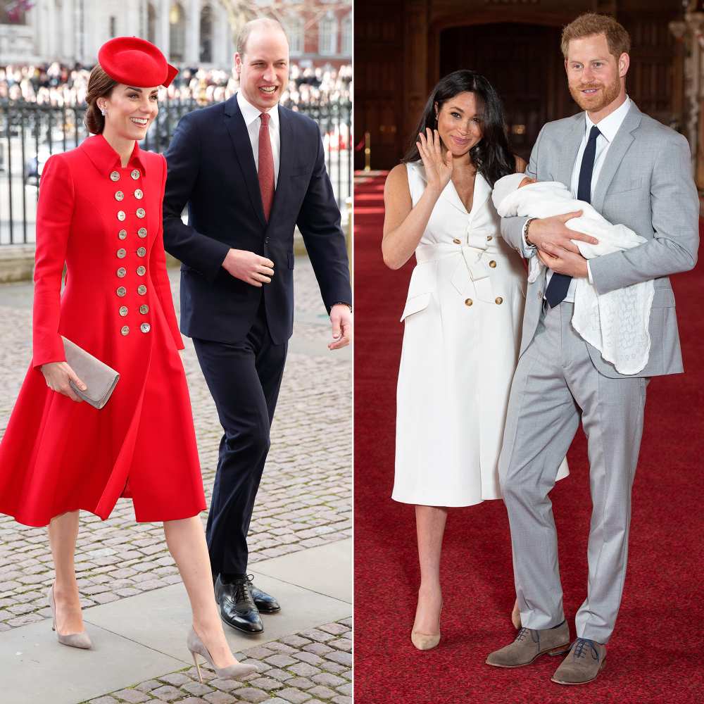 Prince William and Duchess Kate Visit Prince Harry, Duchess Meghan's Royal Baby