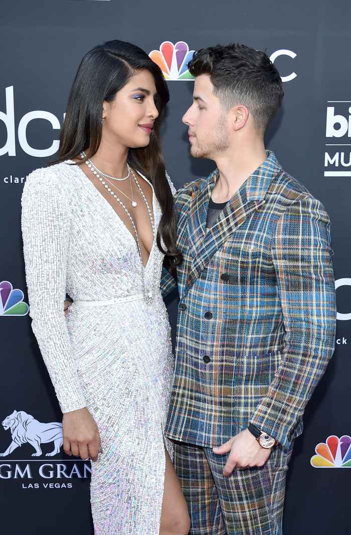 Priyanka Chopra and Nick Jonas Red Carpet Billboard Music Awards 2019