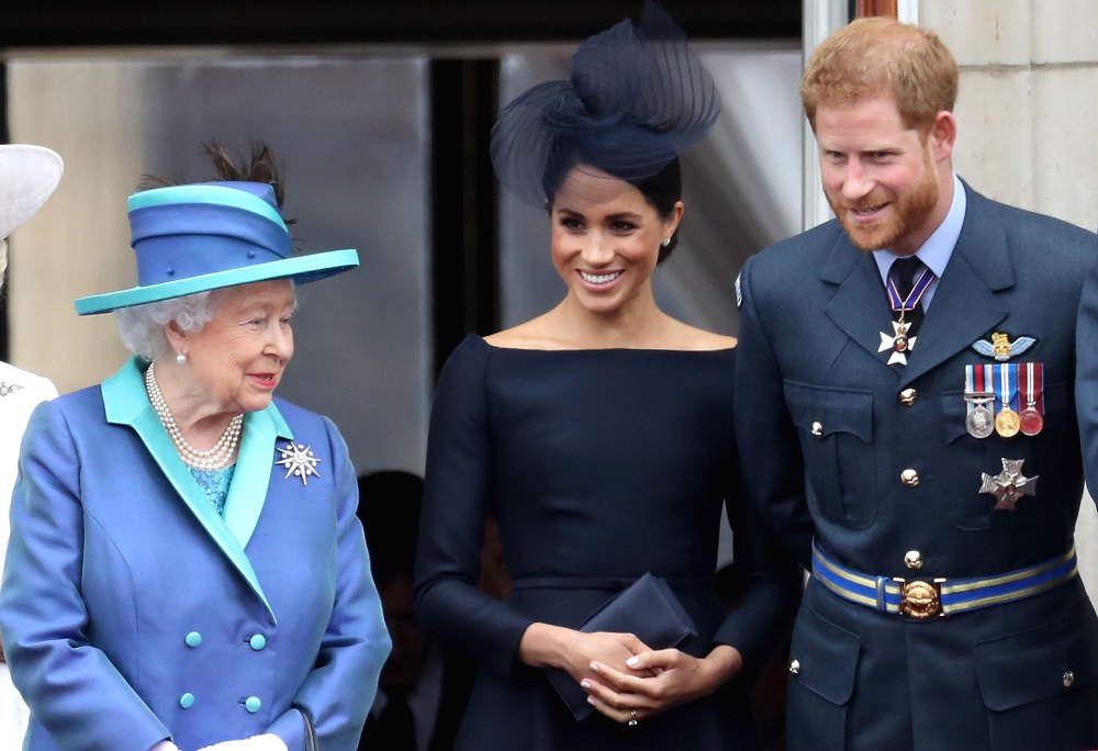 Queen Elizabeth II, Meghan, Duchess of Sussex, Prince Harry Son 7th in Line to the Throne