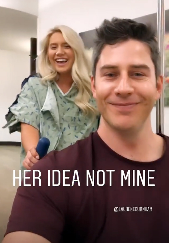 Lauren Burnham Arie Luyendyk Jr Birth